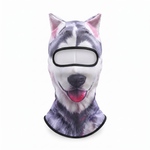 3D Skidmask med Öron – HD Tryck